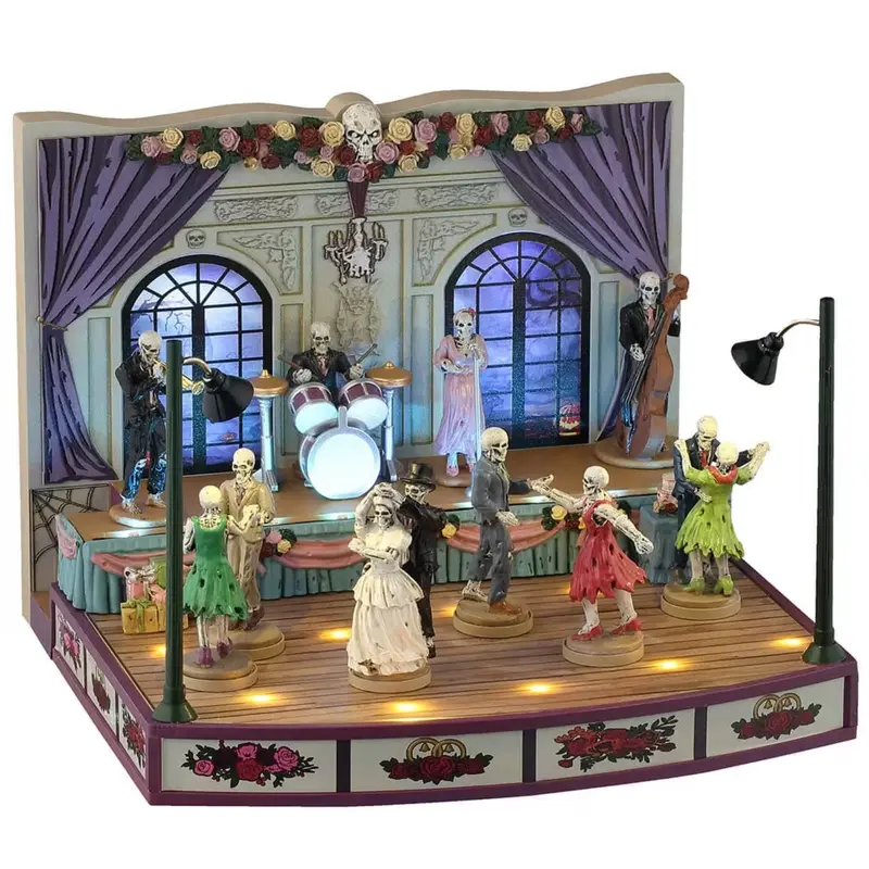 NEW 2025 Lemax Spooky Town Wedding Party #54435