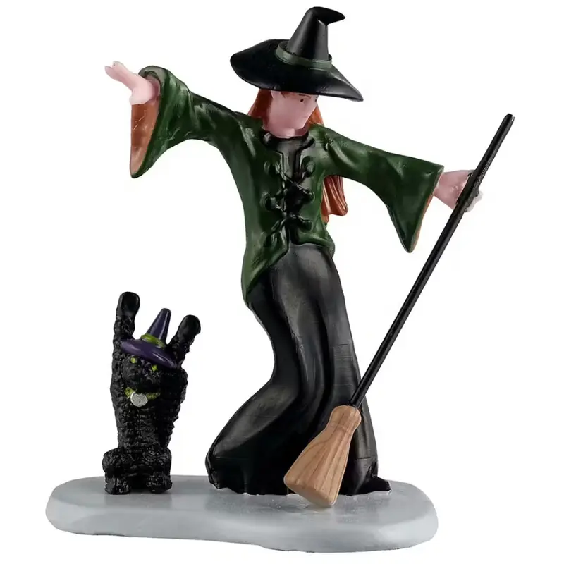 NEW 2025 Lemax Spooky Town Witch's Dance Party #52503
