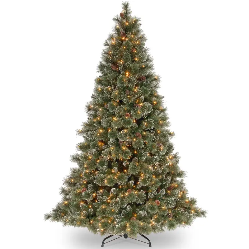 7.5' Crystal Elegance Pine PowerConnect Pre-Lit Artificial Christmas Tree