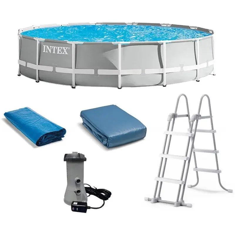 Intex 15' x 42" Prism Frame Swimming Pool Set
