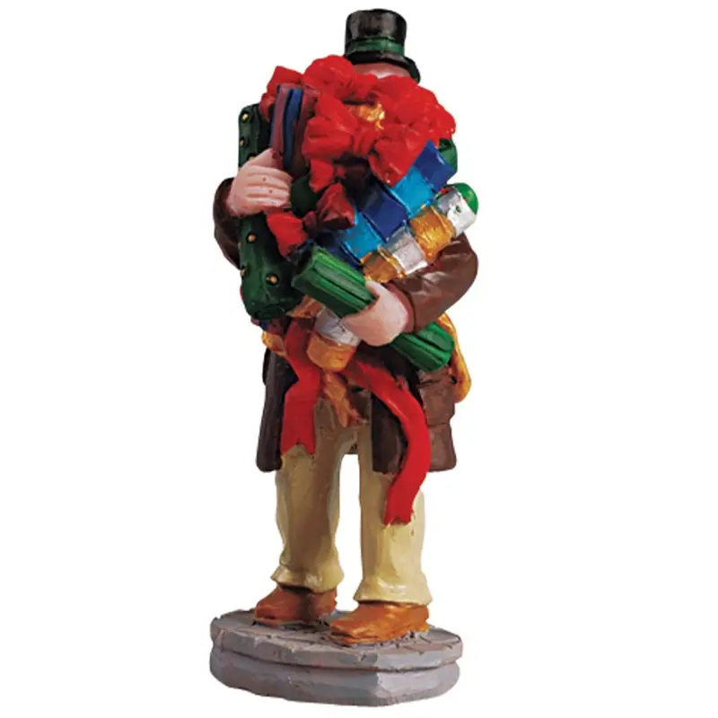 Lemax Caddington Village Figurine: All Wrapped Up #52072