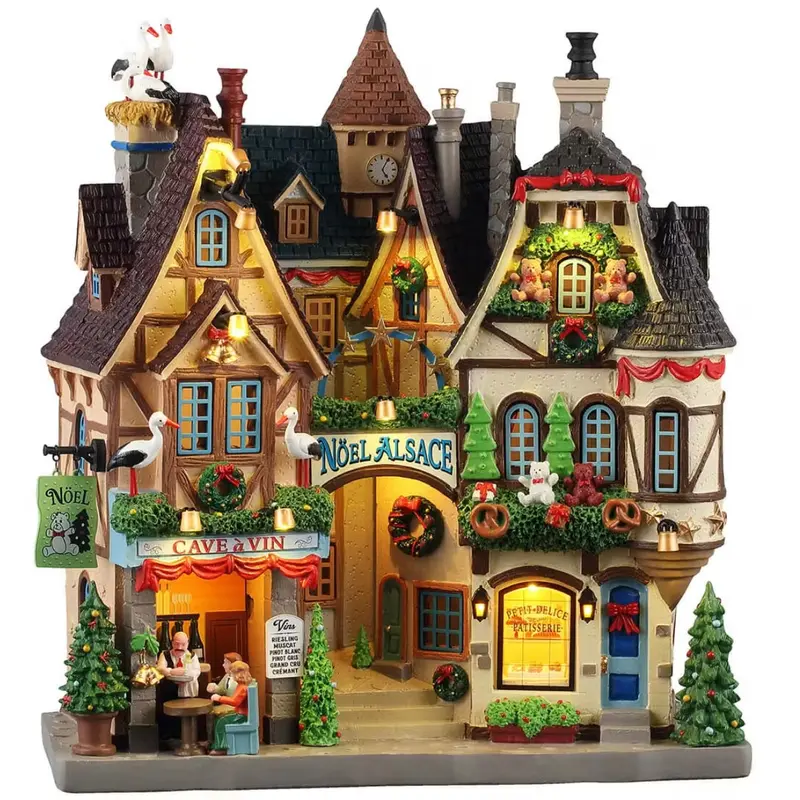 NEW 2025 Lemax Caddington Village Facade: Noel Alsace #55318