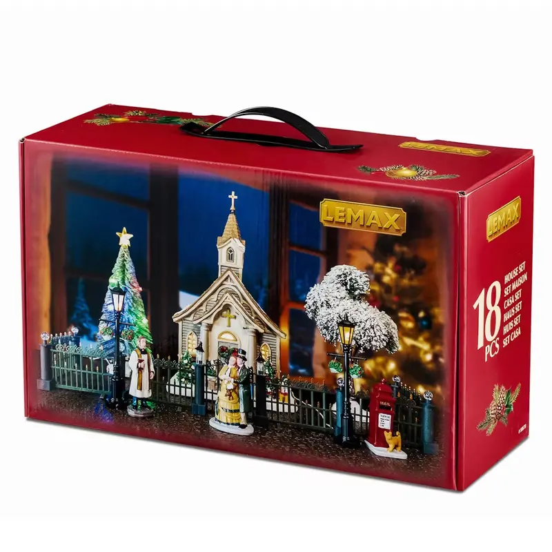 NEW 2025 Lemax Caddington Village: Small Town Church Set #56670