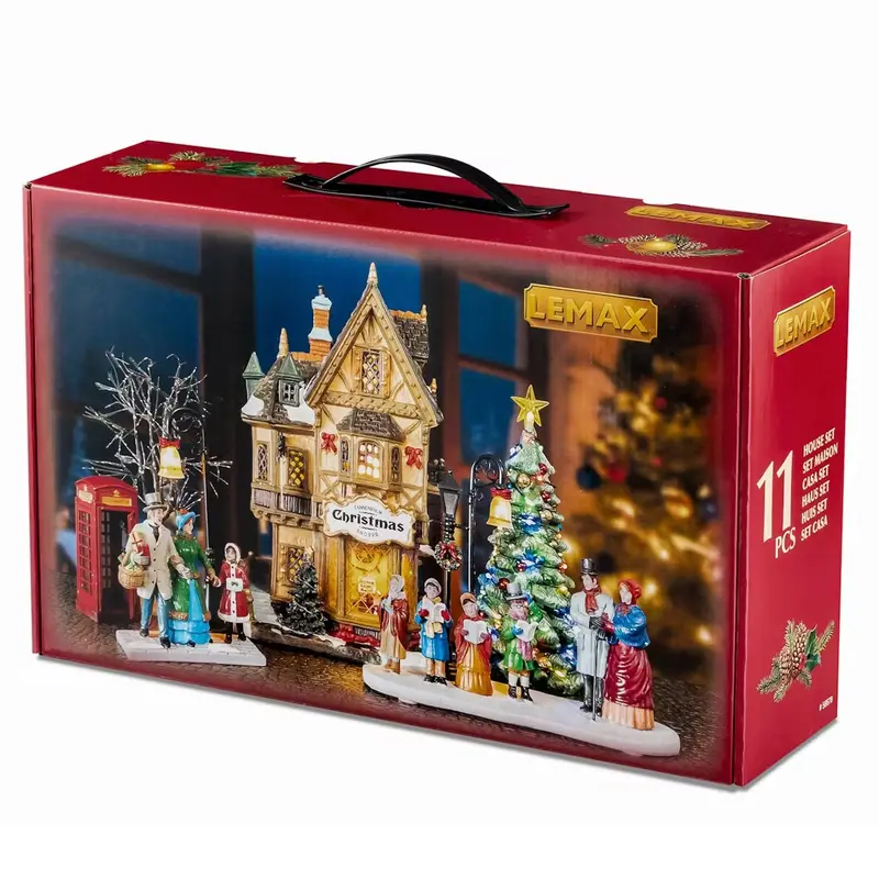 NEW 2025 Lemax Caddington Village: Tannenbaum Christmas Shoppe Set #56678