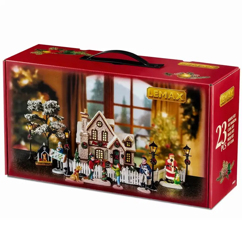 NEW 2025 Lemax Caddington Village: White Christmas Set #56671