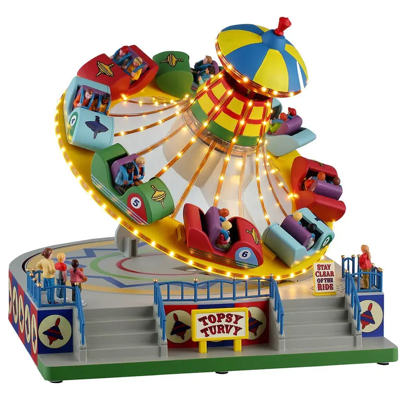NEW 2025 Lemax Carnival Sights & Sounds: Topsy Turvy #54451