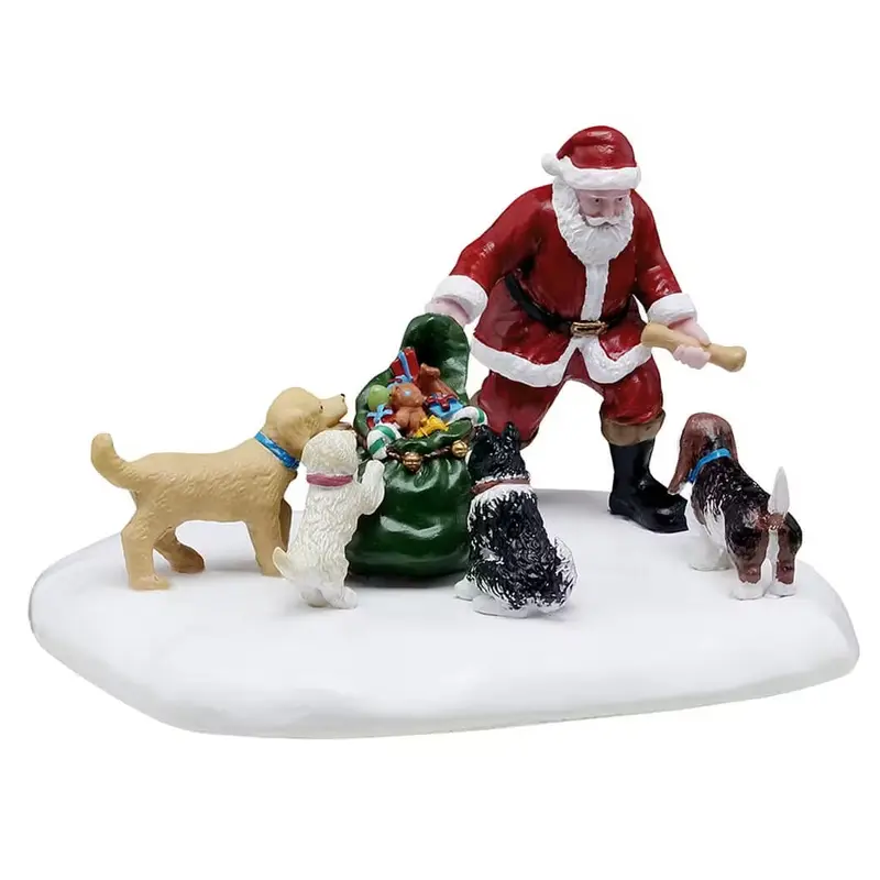 NEW 2025 Lemax General Collectibles Table Accent: Dog Park Christmas #53744
