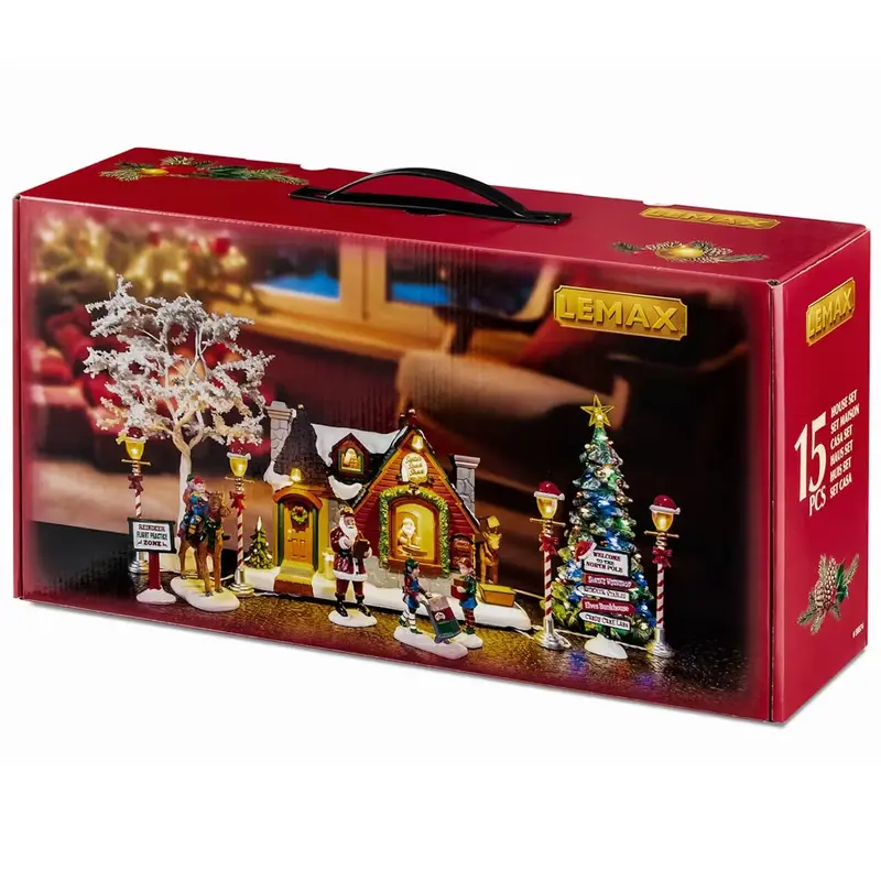 NEW 2025 Lemax Santa's Wonderland: Santa's Snack Shack Set #56674