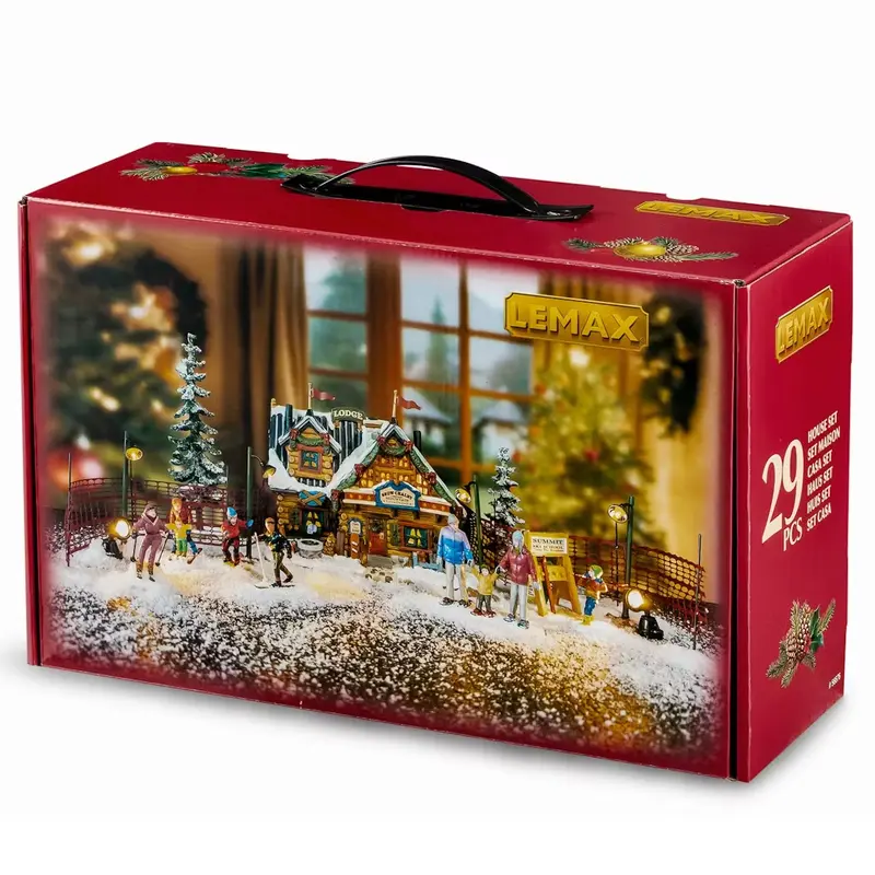 NEW 2025 Lemax Vail Village: Apres-Ski Lodge Set #56676