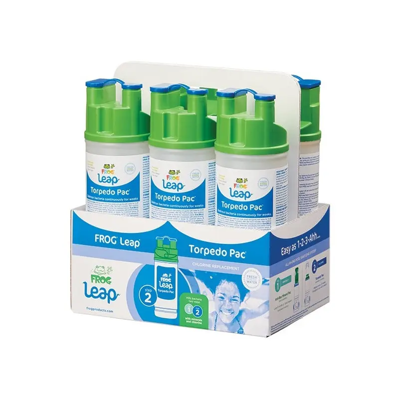 FROG Leap Torpedo Chlorine Pac (Pack of 6)