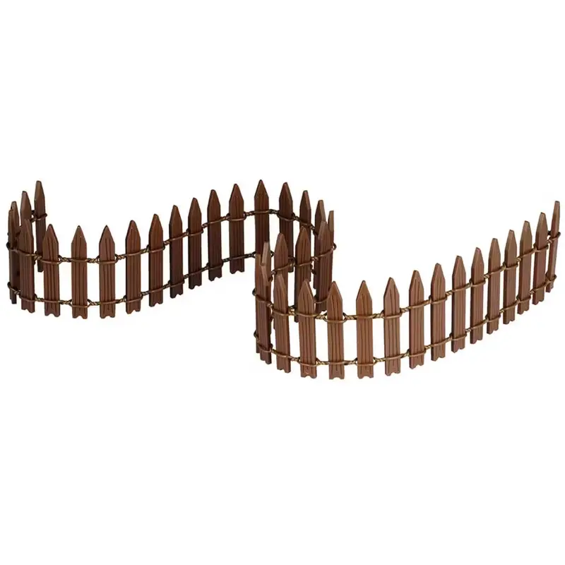 Lemax General Collectibles Landscaping: Wired Wooden Fence #84813