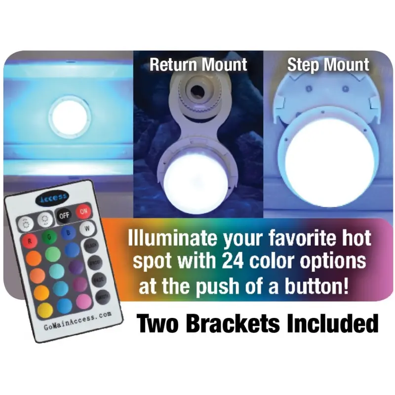 Smart Lite Underwater LED for All Main Access Pool Steps