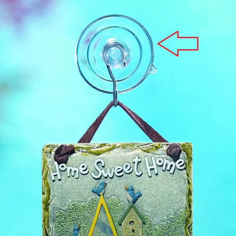 Adams Super Strong Small Suction Cups with Hook