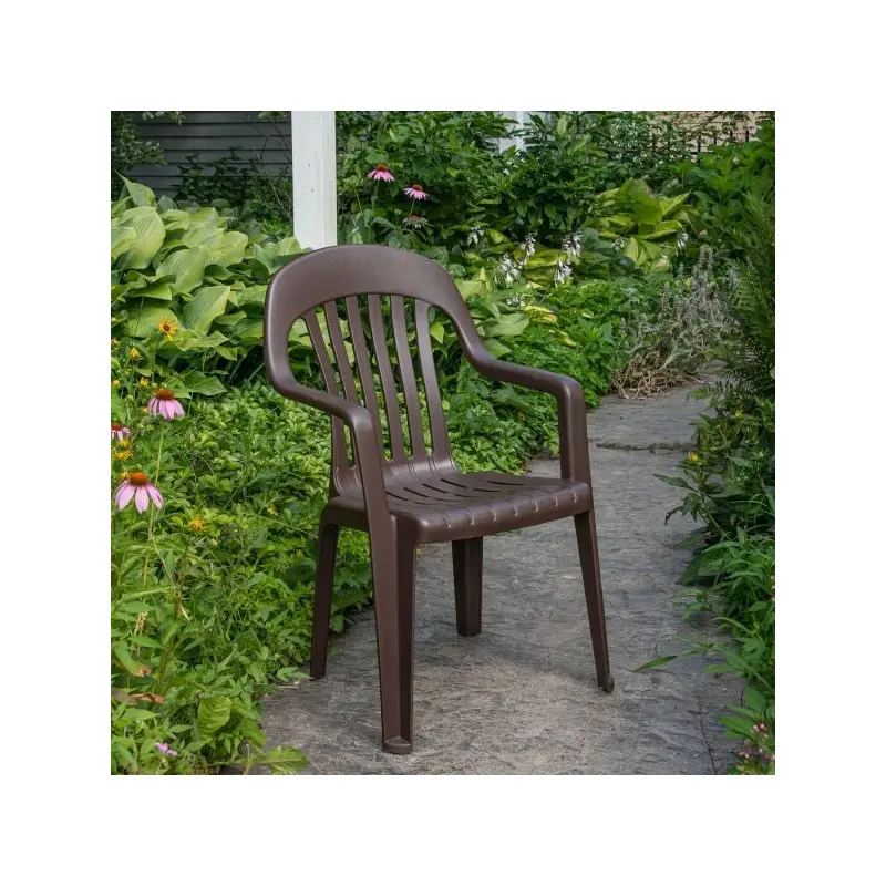 High-Back Resin Stacking Chairs