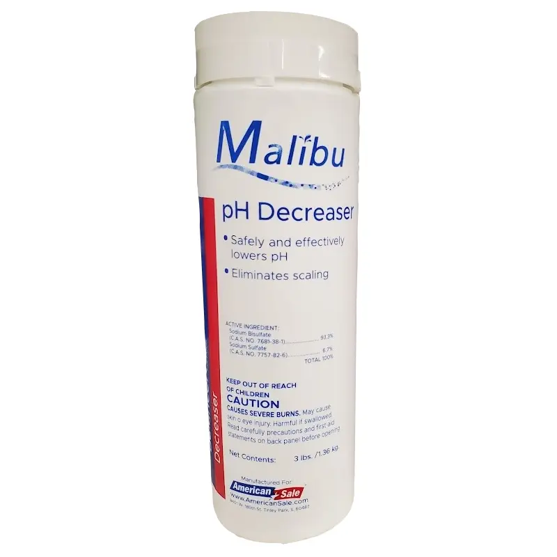 Malibu pH Decreaser (3 lbs or 6 lbs)