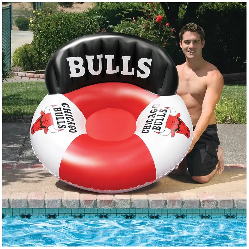 NBA Chicago Bulls Luxury Drifter Pool Lounge from Poolmaster