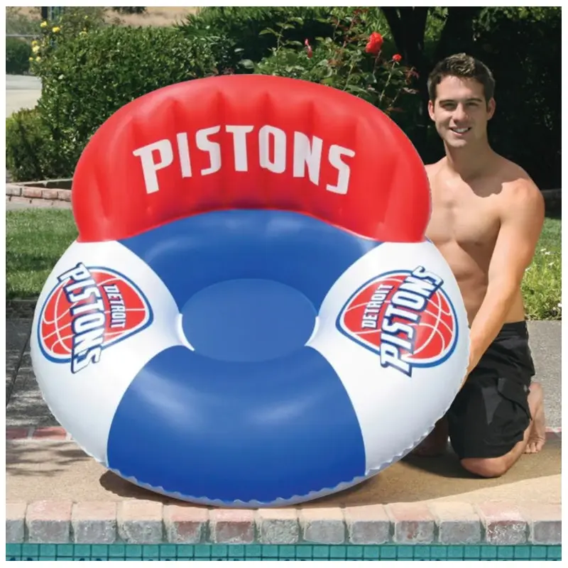 NBA Detroit Pistons Luxury Drifter Pool Lounge from Poolmaster
