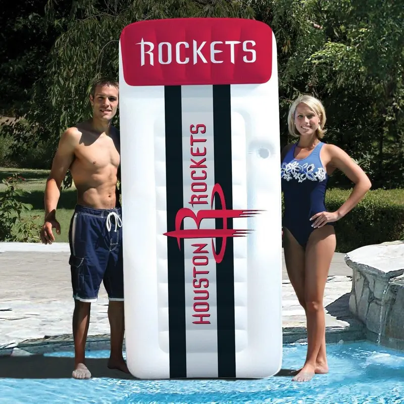 NBA Houston Rockets Giant Pool Mattress from Poolmaster