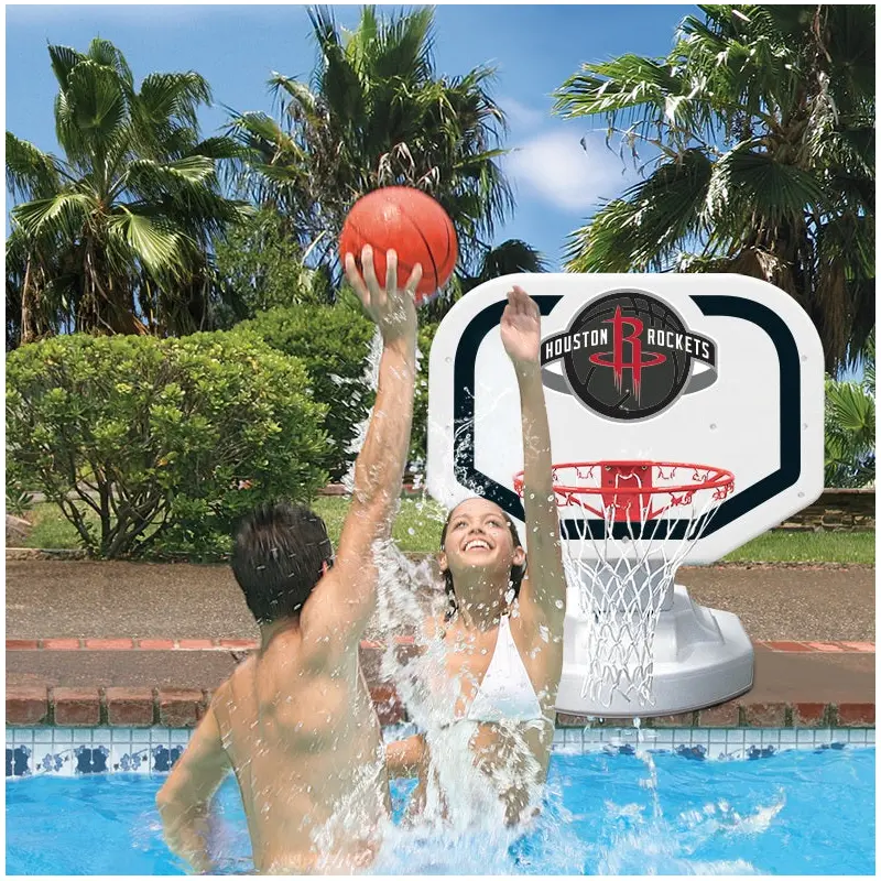 NBA Houston Rockets USA Competition Style Poolside Basketball Game from Poolmaster