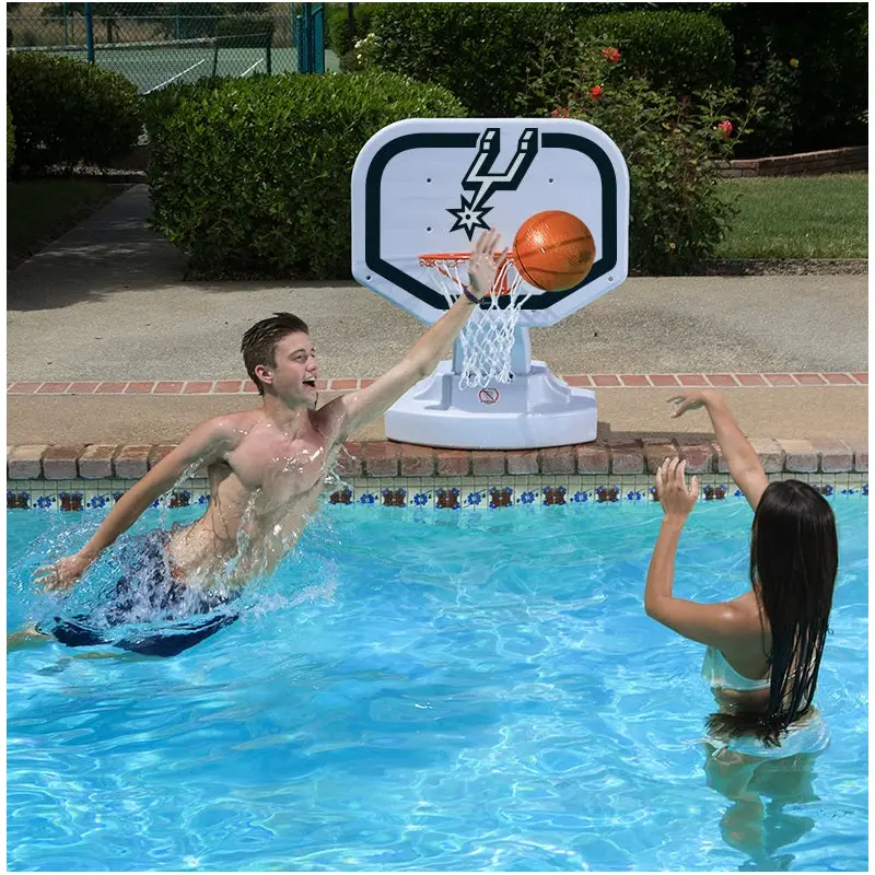 NBA San Antonio Spurs USA Competition Style Poolside Basketball Game from Poolmaster