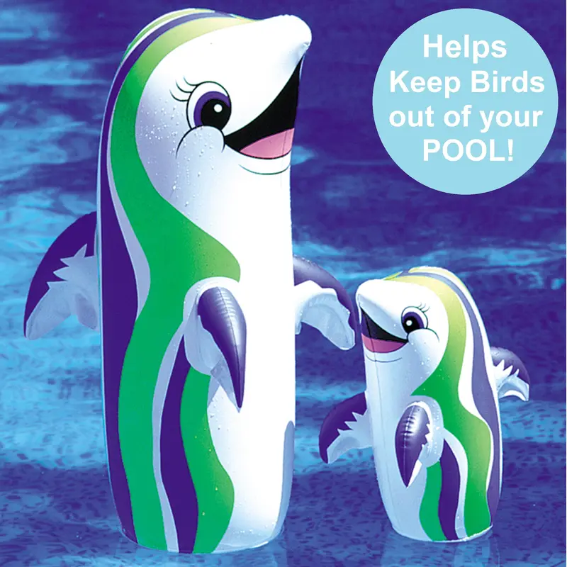 Swimline Dancing Dolphin Pool Bop Bags