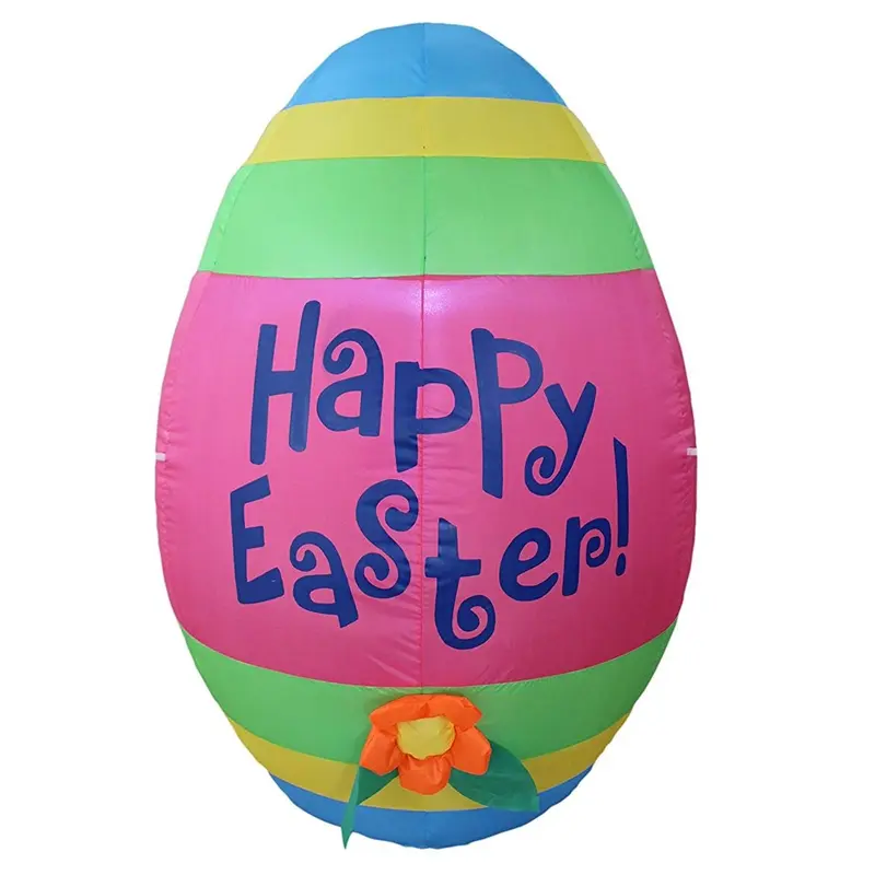 3' Air Inflatable Happy Easter Egg Decoration