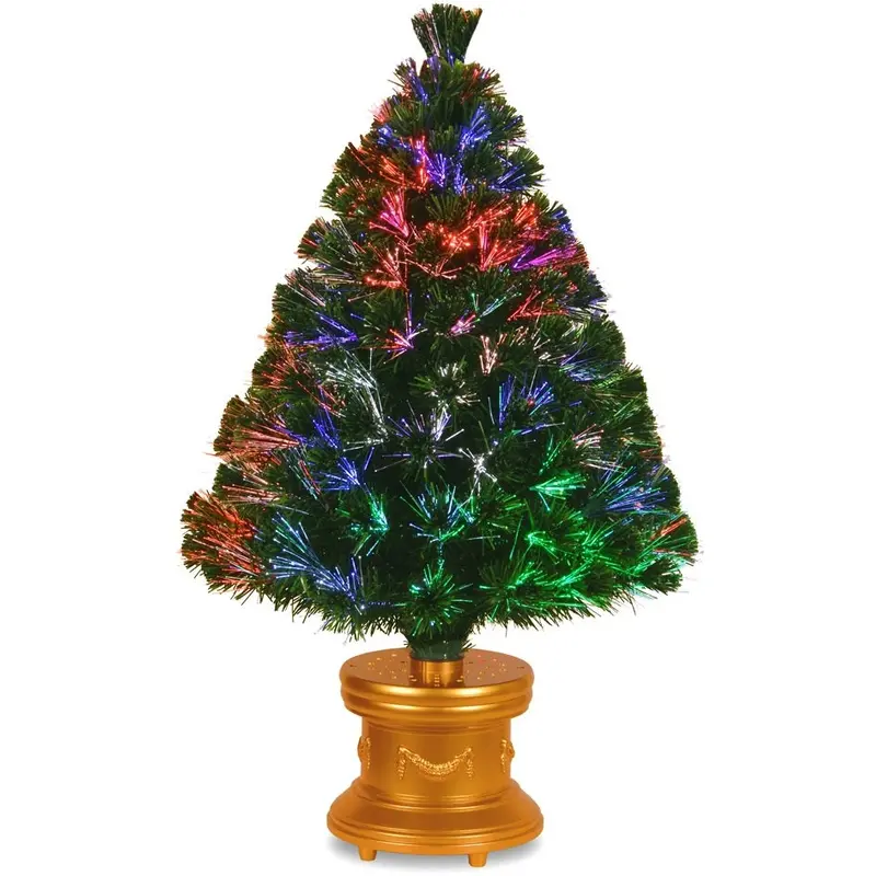 3' Fiber Optic Evergreen Fireworks Artificial Christmas Tree
