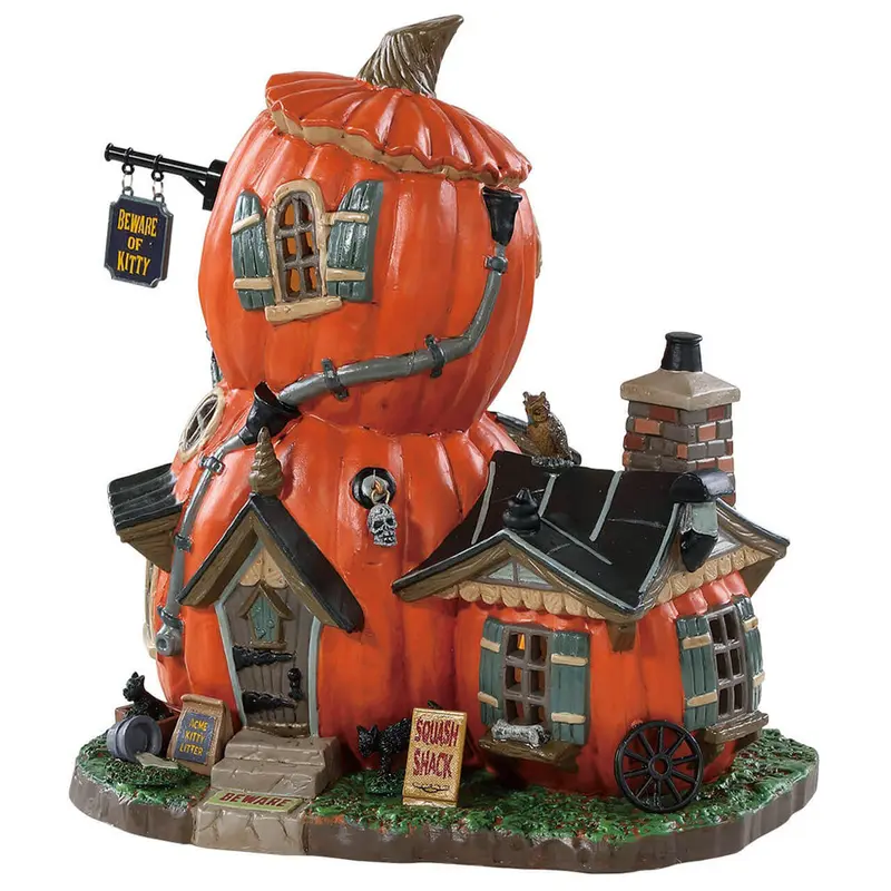 Lemax Spooky Town Squash Shack #85310