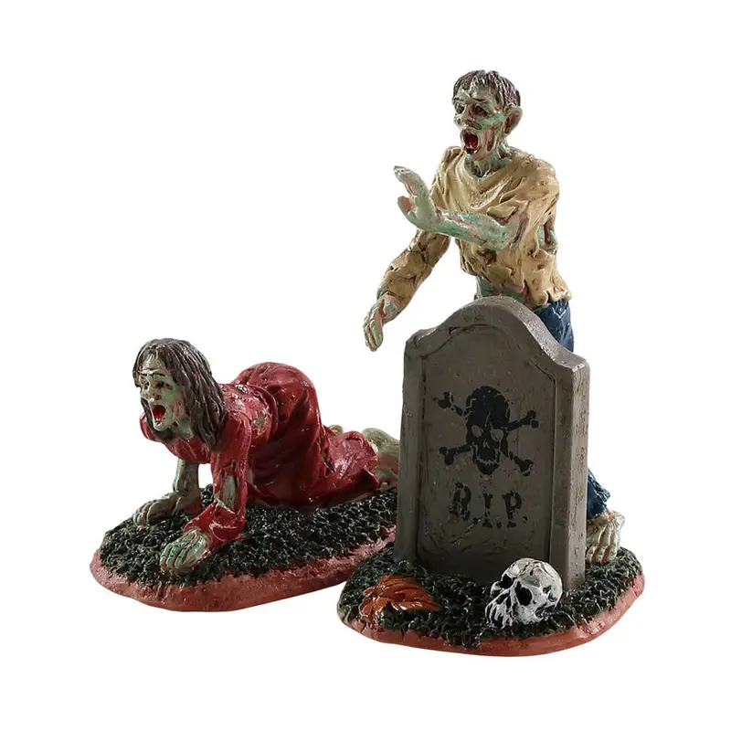 Lemax Spooky Town Zombies, Set of 2 #82567