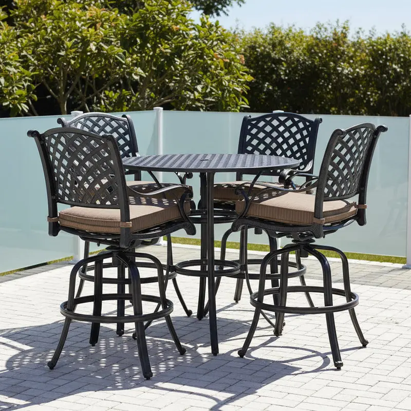 Stonegate Cushioned Bar Height Patio Set