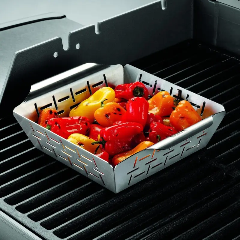 Weber Deluxe Square Grilling Basket 6434
