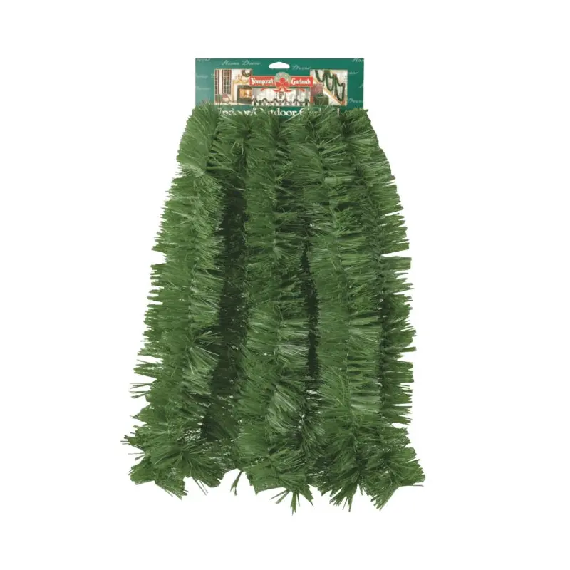 18' Home Decorating Green Pine Needle Garland