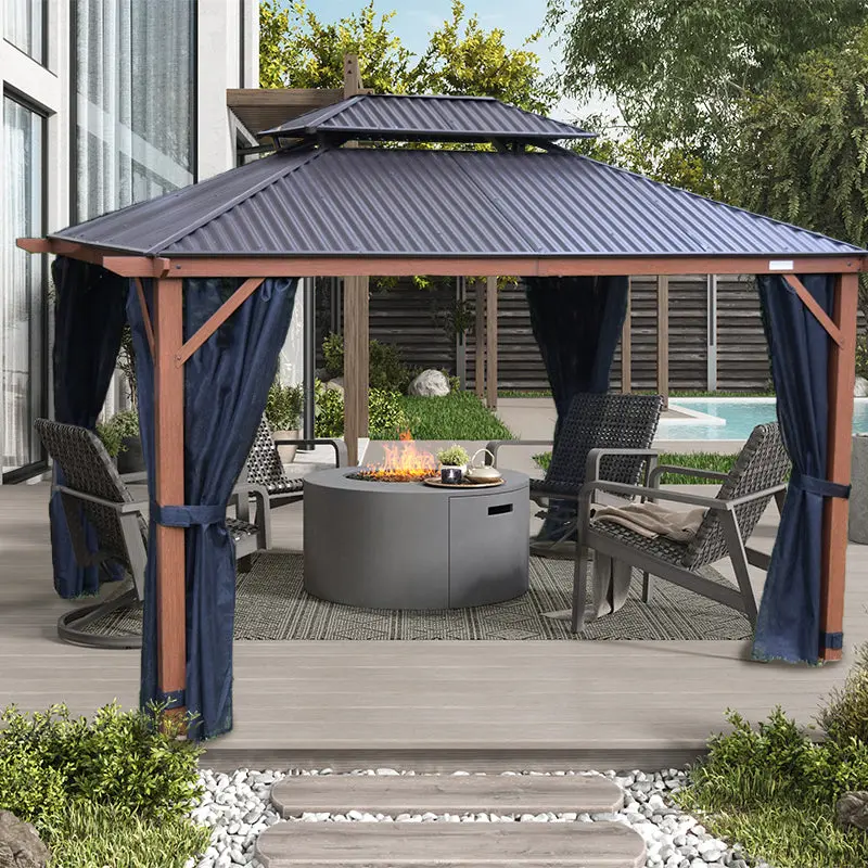 Cambridge Nutmeg Hard Top Gazebos
