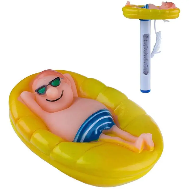 Floating Sunbather Water Thermometer