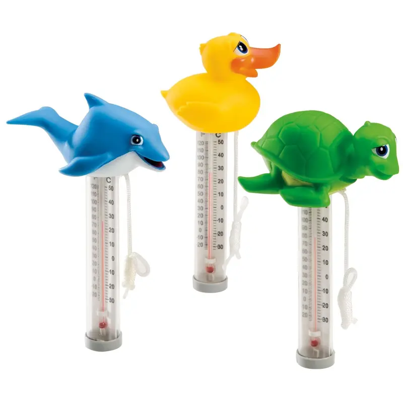 Happy Animal Floating Water Thermometer