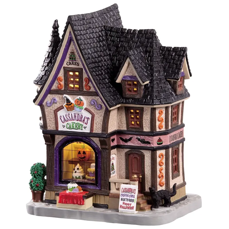 Lemax Spooky Town Cassandra's Cakery #95456
