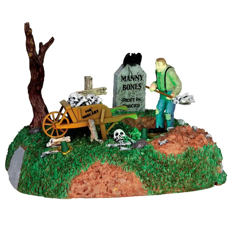 Lemax Spooky Town Igor The Grave Digger #44734