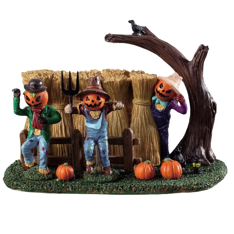 Lemax Spooky Town Sinister Scarecrows #93417