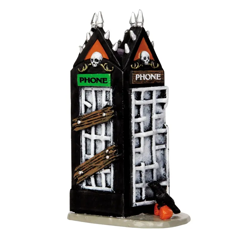 Lemax Spooky Town Spooky Phonebooth #44739