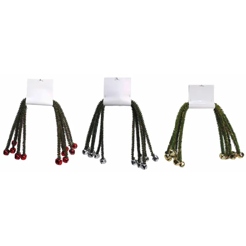 Pack of 6 Jingle Bell Garland Ties