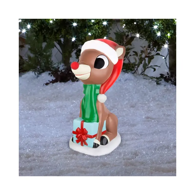 2' Incandescent Rudolph Blow Mold Decoration