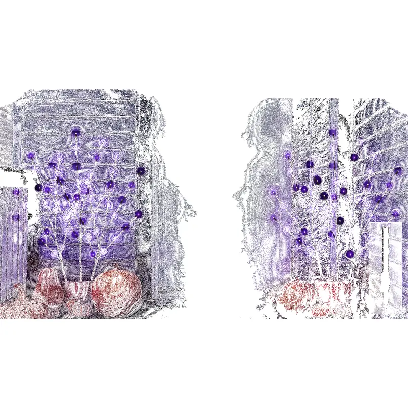 30" Spooky Purple Twig Branches (3-Pack)