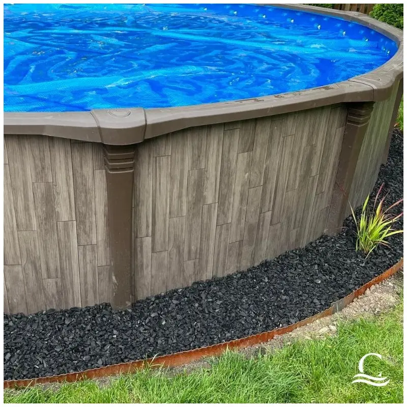 CARVIN Woodstock 52" Round Resin Above Ground Swimming Pool