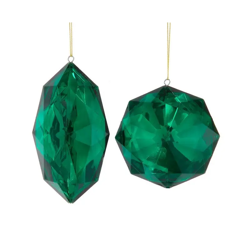 Green Jewel Diamond Ornament