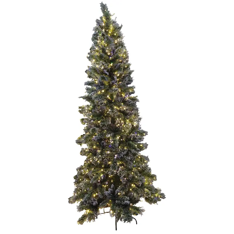 Slim Crystal Elegance Galaxy LED PowerConnect Pre-Lit Artificial Christmas Tree