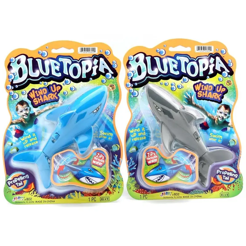 Bluetopia Wind Up Shark Swimming & Bathtub Toy