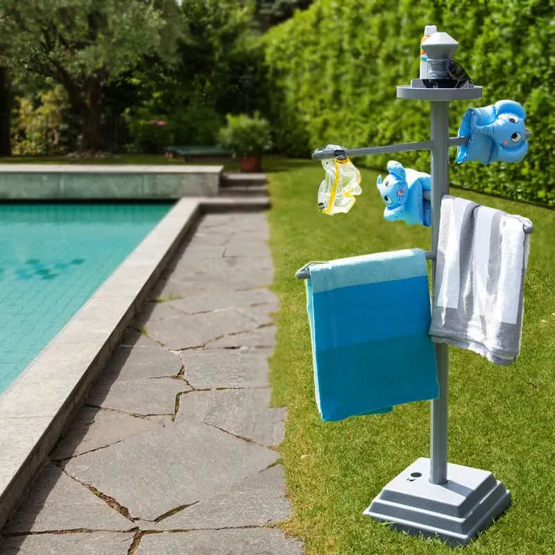 HydroTools Pool Butler Towel Rack