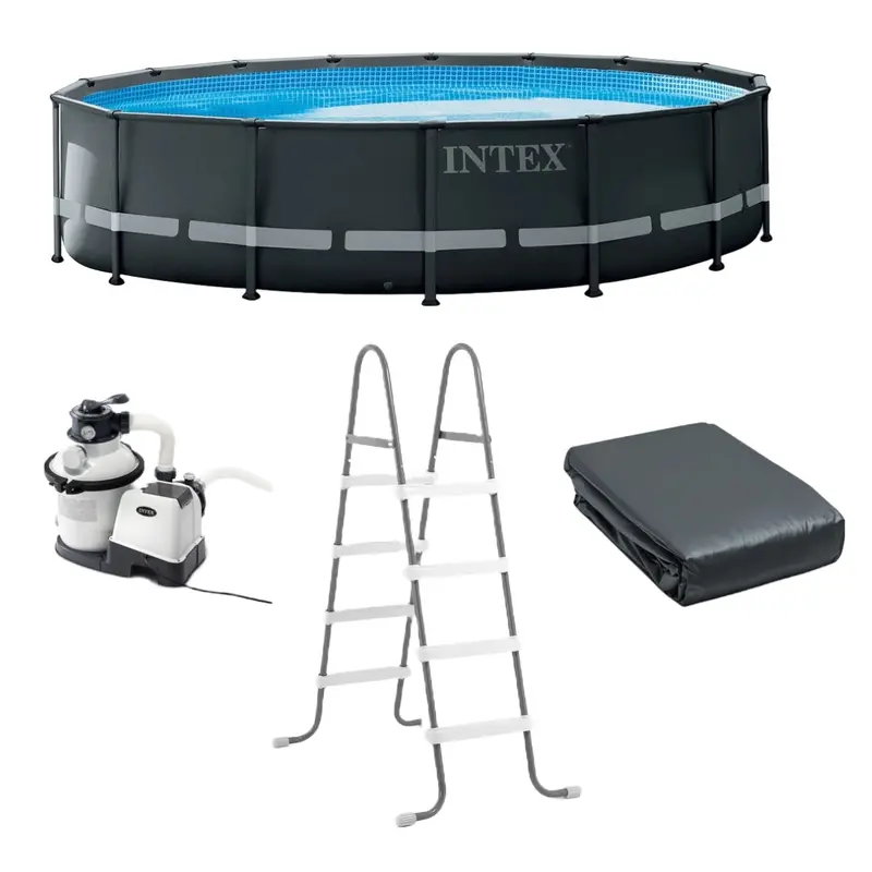 Intex 16' x 48" Ultra XTR Frame Pool Set with Sand Filter Pump