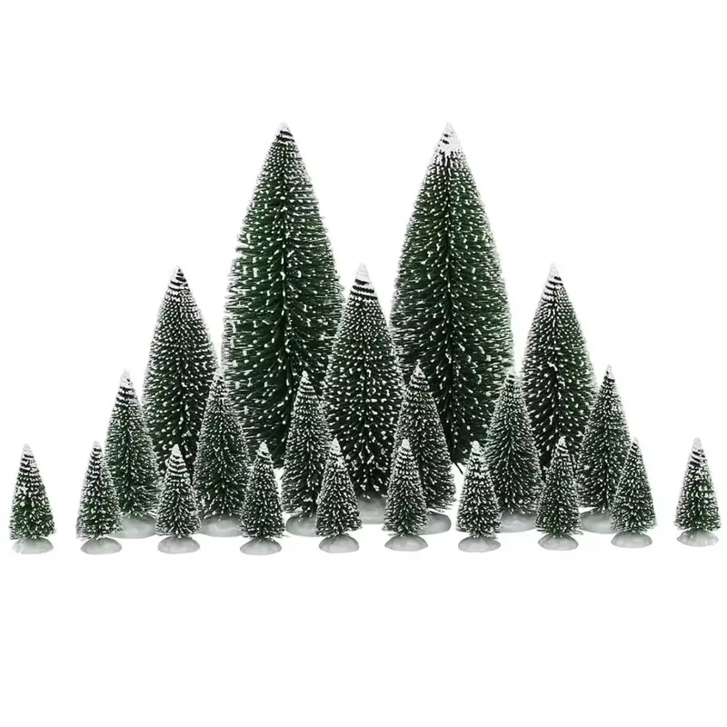 Lemax General Collectibles Accessories: Assorted Pine Trees, Set of 21 #04768