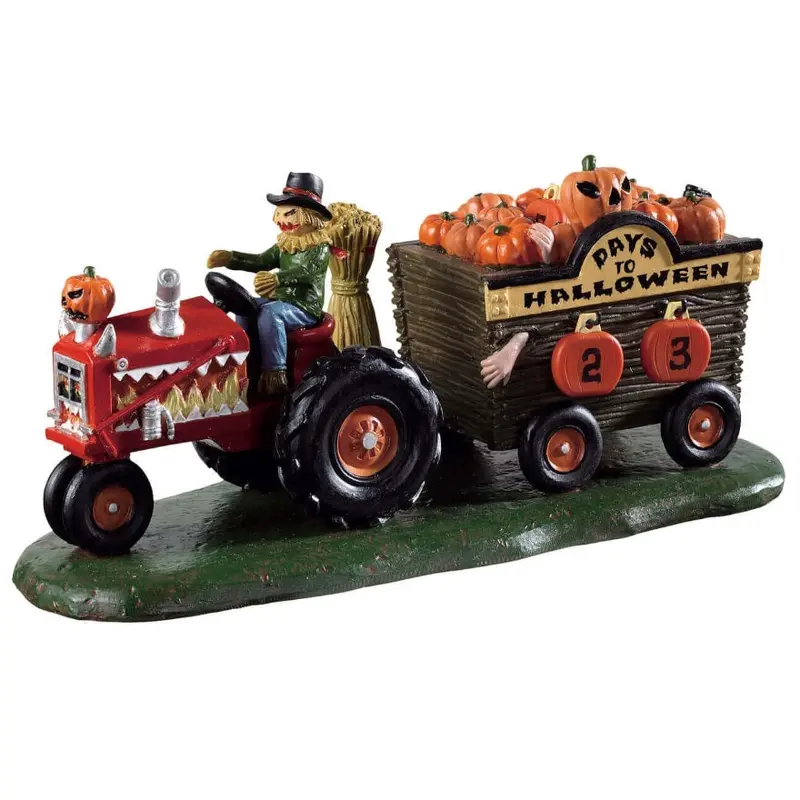 Lemax Spooky Town Pumpkin Haul Countdown #93414